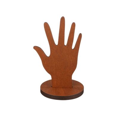 Ornamentaciones de Artesanía de Madera Anillo Exhibición Estancia La forma perfecta de mostrar sus anillos