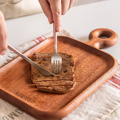 Set de bandeja de pizza de pan de madera de 2 tamaños personalizados y impresión con grabado láser para cocina