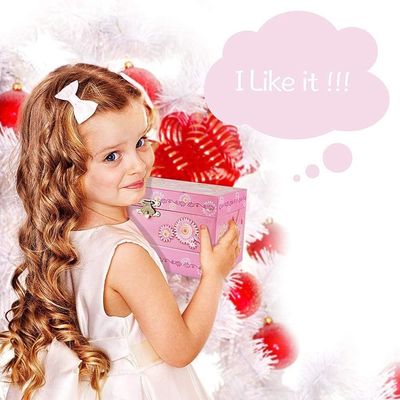 Paquete regalo personalizado Princesa MDF Rosa Ballerina Temática Musical Caja de joyas para niñas