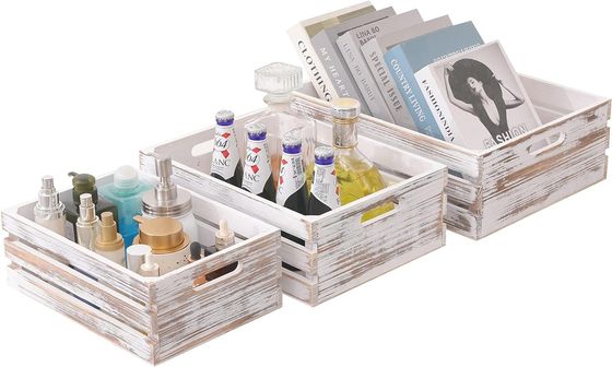 11.25x7.75x4.5' Cajas y cajas de madera de pino para decoraciones personalizadas