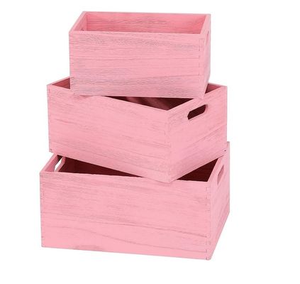 Conjunto de almacenamiento de madera hecha a mano para verduras y frutas de pan