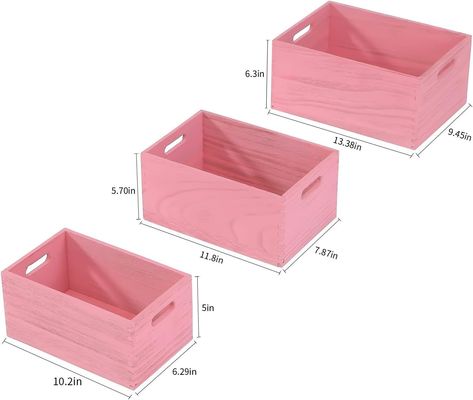 Conjunto de almacenamiento de madera hecha a mano para verduras y frutas de pan