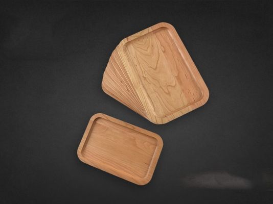 Tableros de madera de color natural personalizados para servir con láser 6X9X0.75 para decoración del hogar