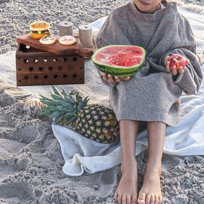 Caja de madera para almacenamiento de libros Logotipo personalizado aceptable para anidación decorativa Cajas de madera