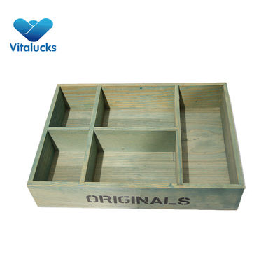 Caja de perro de madera pulida con bandeja para almacenar frutas y verduras al estilo europeo