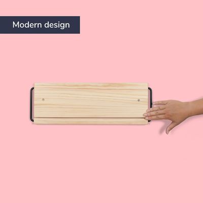 Solución de almacenamiento de zapatos de madera moderna y pequeña para zapatos en la cocina