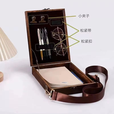 Pedido personalizado caja de pintura de madera de paulownia multifunción con almacenamiento precio competitivo