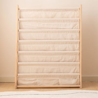 Estante de libros para niños de nivel 6 para el dormitorio Estante de productos de madera Estante de almacenamiento de libros