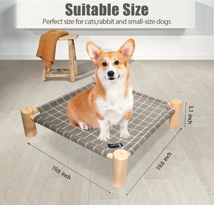 Cama para perros y gatos de madera y hamaca para gatos mejora la comodidad y la salud de su mascota