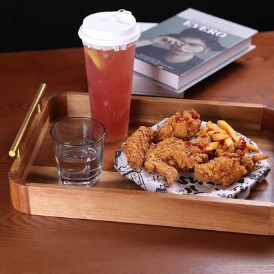 bandeja rustica otomana para la cocina mostrador mesa de café decoración de la sala de estar tamaño personalizado