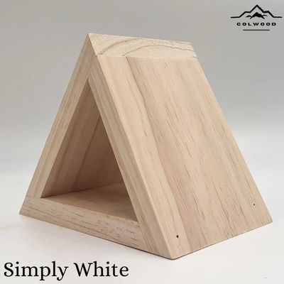 Estante de libros de madera personalizado Tipo de madera para pegatinas Estante de libros de madera