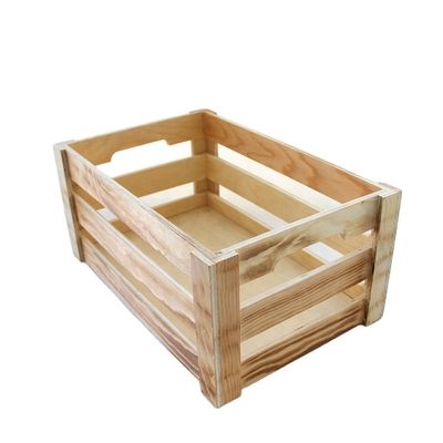 Cajas de frutas de madera resistentes y duraderas de 21x10x10cm 21x10x11.2cm 31.2x20.3x14cm para frutas