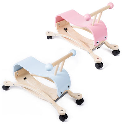 Embalaje de correos Y Niño de madera Caballo Montessori Actividad educativa para niños pequeños