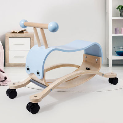 Embalaje de correos Y Niño de madera Caballo Montessori Actividad educativa para niños pequeños