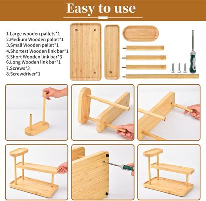 Home Organizer Estante de almacenamiento multifuncional para perfumes, cosméticos, condimentos y más