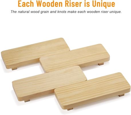 24x13x22cm Trepadora de madera de pino Ideal para decoración del hogar y plantas pequeñas