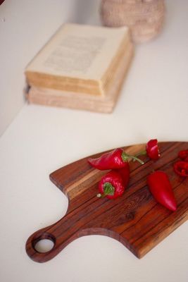 Tabla de cortar verduras de logotipo personalizado en forma personalizada para cocinar en el hogar