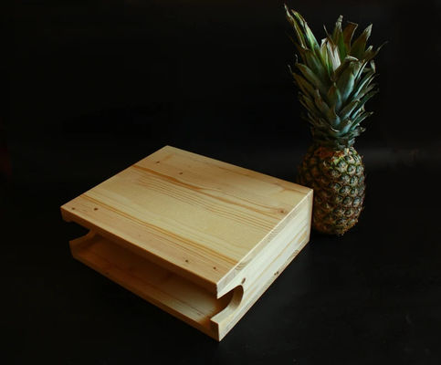 Colgante de montaje de pared de bicicleta de madera con soporte y estante de soporte de bicicleta con logotipo personalizado