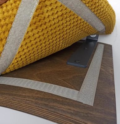 Casa Muebles Estante de percha de madera Lugar para dormir con almohada suave para bebés y niños