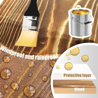 Caja de anidación de pájaros azules con construcción de madera y tratamiento de pintura de pulverización a prueba de agua