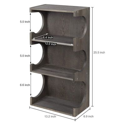 Muebles para el hogar con estante de exhibición superior