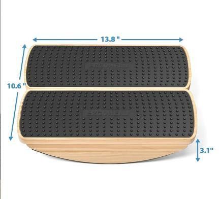 OEM ODM Acceptable Oficina Casa Antiderrapante de Fatiga con tablero de madera oscilante