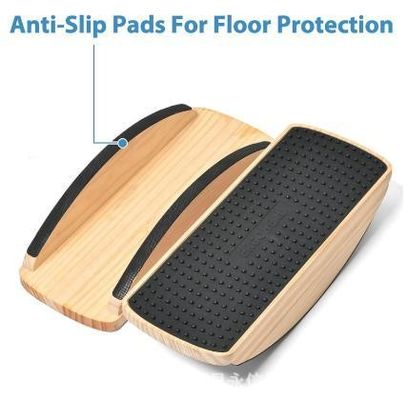OEM ODM Acceptable Oficina Casa Antiderrapante de Fatiga con tablero de madera oscilante