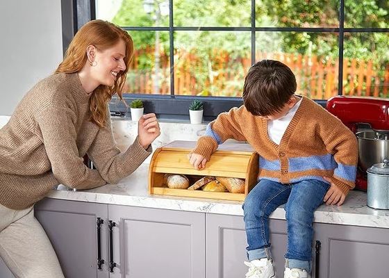Mantenga su pan fresco y su cocina organizada con nuestra asamblea necesaria almacenamiento Bo