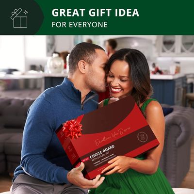 Selección Personalizada 4 Cuchillo de acero inoxidable grueso servidor de madera madera bambú tablero de charcutería