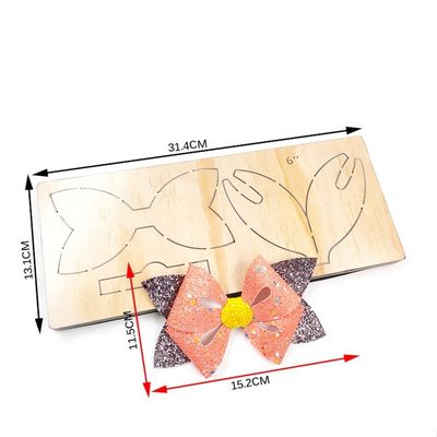Madera a medida Artesanía artesanal Moldear arco Dichas de corte de madera para color natural o personalizado