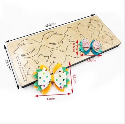 Madera a medida Artesanía artesanal Moldear arco Dichas de corte de madera para color natural o personalizado