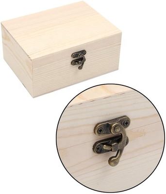 Cajas pequeñas de madera personalizadas para almacenamiento decorativo Ambiental y logotipo personalizado