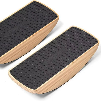 Estabilidad Rocker tablero de oscilación de madera para el equilibrio de los pies de esterilla anti fatiga escritorio de pie