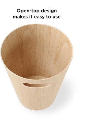 Pequeño servicio rústico personalizado contenedor de basura contenedor de basura para baño dormitorio cocina oficina