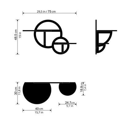 Muebles modernos para gatos Pared de escalada para gatos de madera con escalones e impresión en serigrafía