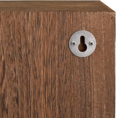 Estantes de pantalla de madera montados en la pared La solución perfecta para almacenar objetos de colección en casa