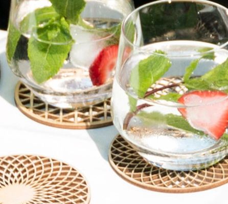 Accesorios de decoración de mesas tipo colchonetas almohadillas para regalos personalizados