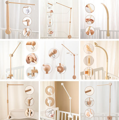 Cuadro Cuna Campana colgando soporte de bastón para cuna de bebés sencillo Accesorios de campana calmante