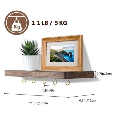 Instalado sin esfuerzo en el porta llaves del hogar, organizador colgante con muchas ganchillas