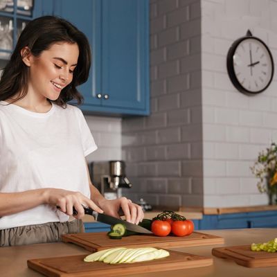 Extra Large 3 Pcs Artesanía tablas de corte de madera para la cocina Preparación de comidas Cuadrado 16 x 1,8 x 12 pulgadas