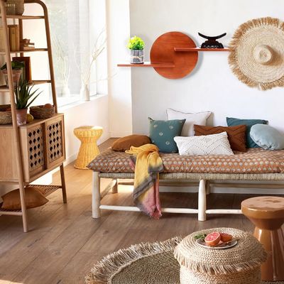 Estante no plegable Display decorativo redondo montado en la pared Estante colgante Estantes colgantes Gran cantidad