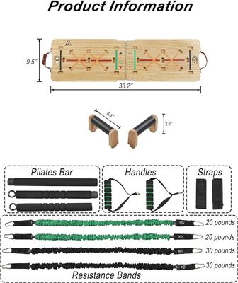 Kit de tablero rústico de madera de interior y exterior con mango para el refuerzo del núcleo