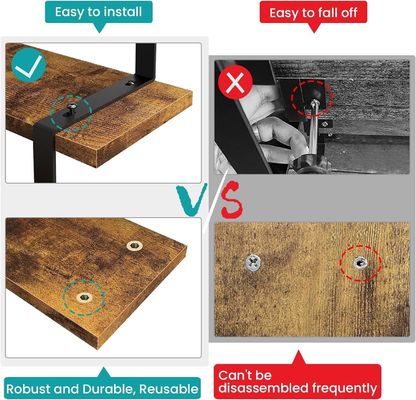 Display de 3 pasos de madera para todas las estaciones de temporada, con montador de montura, para el comercio minorista