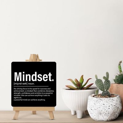 Decoraciones para el hogar barnizadas. Regalos Inspiradores Motivadores Signo de madera para escritorio