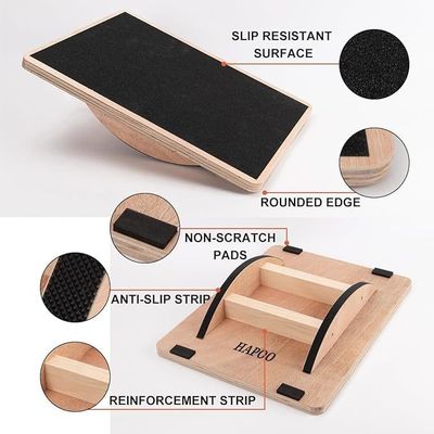 Tabla inclinada de madera de mango personalizado para acondicionamiento físico profesional en Europa Característica regional