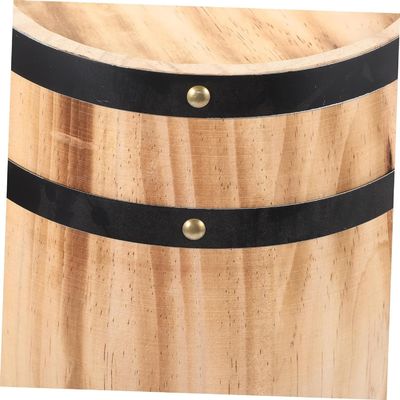 Barril de whisky de madera Caja de barril de madera natural para tofu de miel