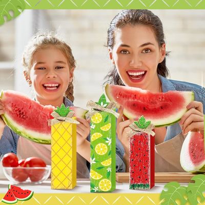 Tabla de madera de verano Bloqueo de la señal de la bandeja de limón de escalones Decoración de la decoración del hogar de madera Laser grabado