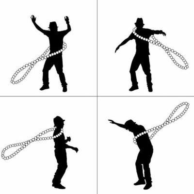 Hula de madera natural hecha a mano, gancho de ejercicios ponderado para el fitness 8.4 x 8.4 x 4.1cm