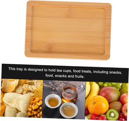 Decoración de la sala de estar 4 placas de paletas de madera personalizadas para servir alimentos y placas de exhibición