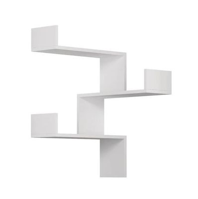 Estante de pared de madera ajustable para logotipo personalizado tamaño mobiliario para el hogar moderno decorativo